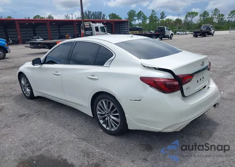 2024 Infiniti Q50 Luxe Awd from USA, damaged, VIN JN1EV7BR3RM631975